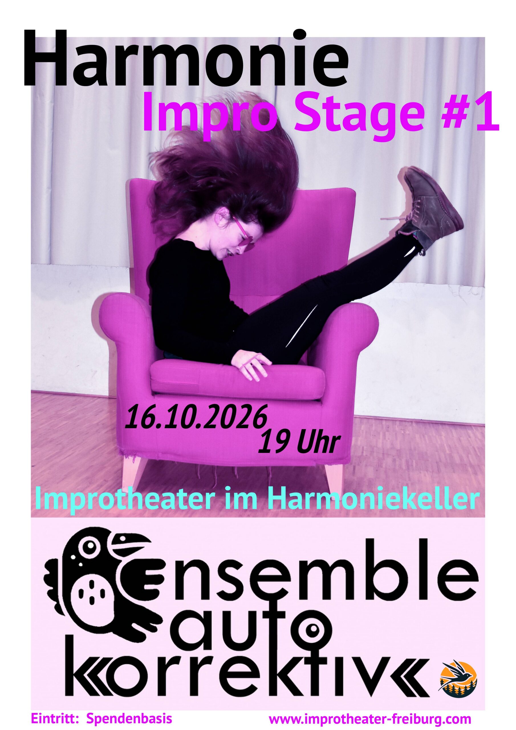 Plakat Harmonie Impro Stage #1